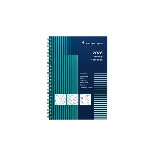 Collins Colplan A5 Weekly Notebook 2026 61-26 - 822157 - Image 1