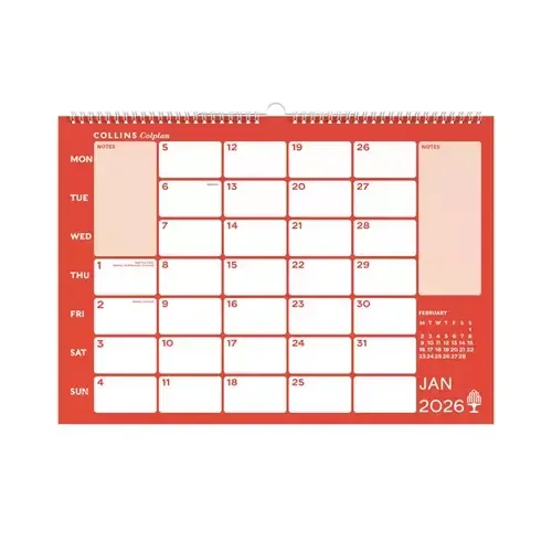 Collins Colplan A3 Memo Calendar 2026 CMC-26 - 822160 - Image 1