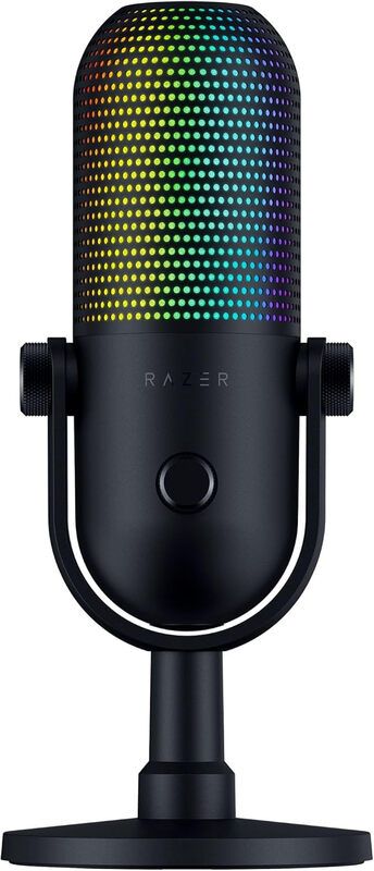 Razer Seiren V3 Chroma Black Tablet microphone - Image 1
