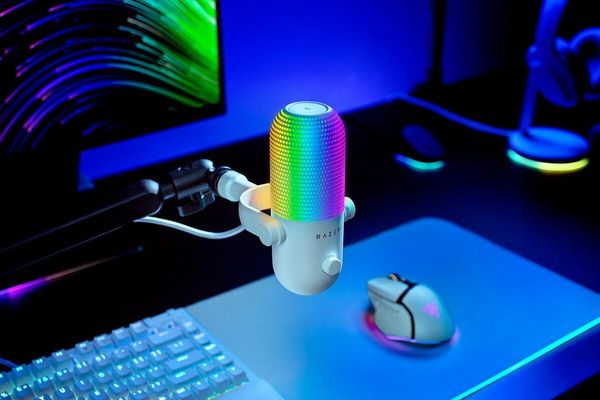 Razer Seiren V3 Chroma White PC microphone