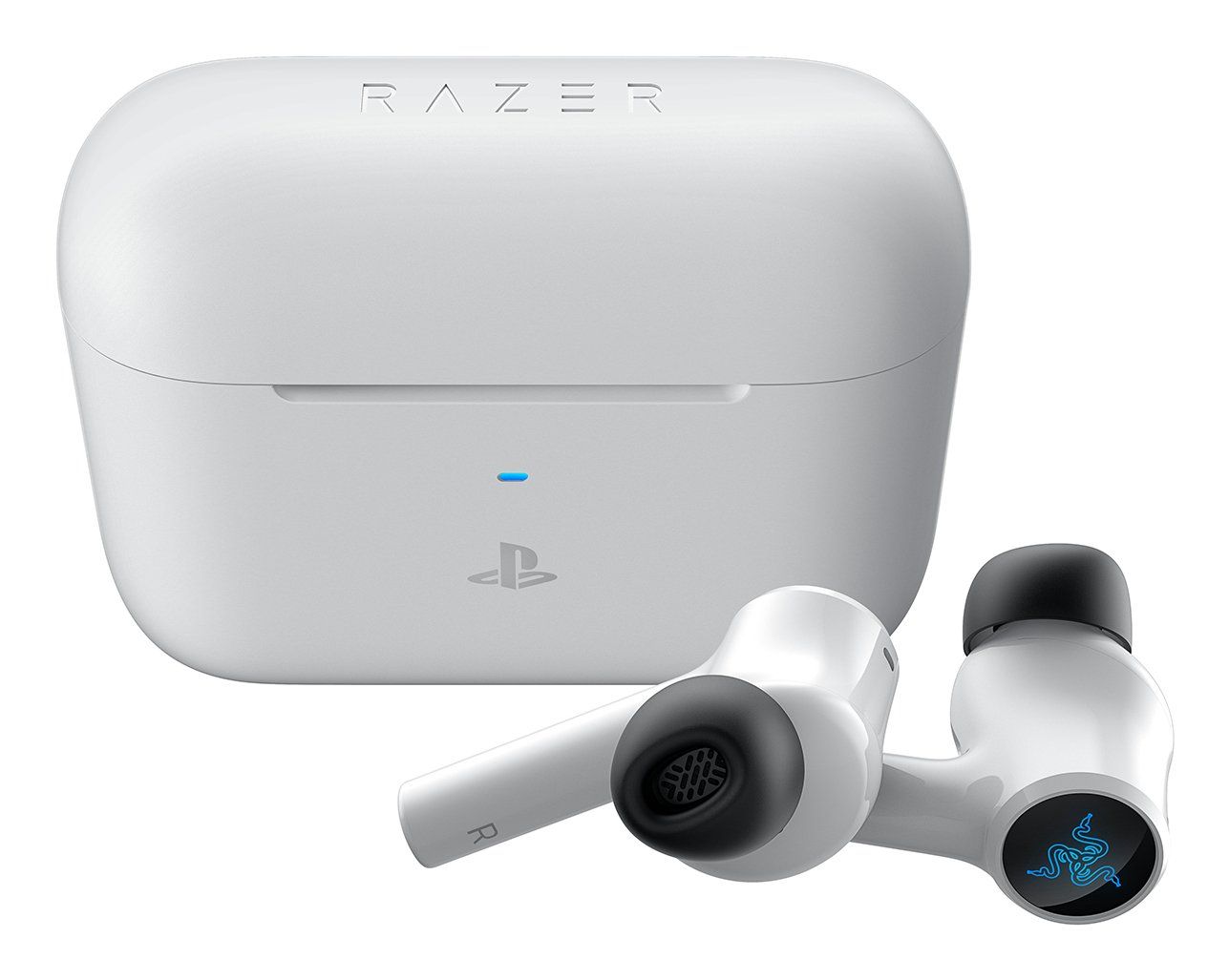 Razer Hammerhead HyperSpeed Headphones Wireless In-ear Gaming Bluetooth White - Image 1