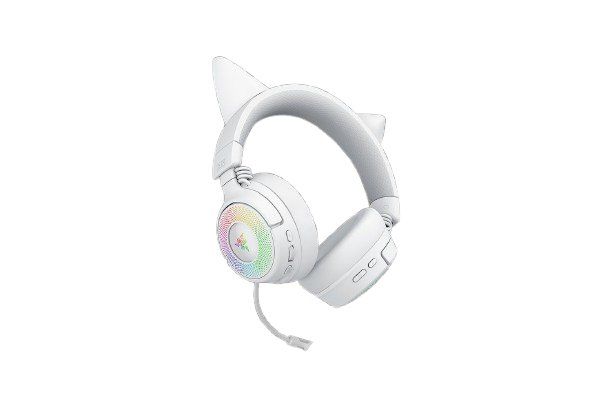 Razer Kraken Kitty V3 Pro - White Headset Wired & Wireless Head-band Gaming USB Type-A Bluetooth - Image 1
