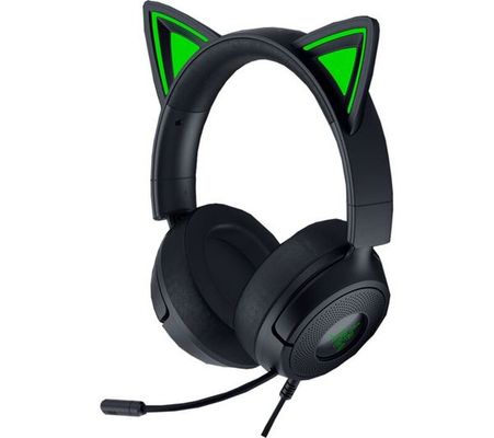 Razer Kraken Kitty V3 X Headset Wired Head-band Gaming USB Type-A Black - Thumbnail 2