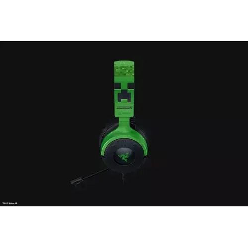 Razer Kraken V4 X Headset Wired Head-band Gaming USB Type-C / USB Type-A Black Green - Image 1