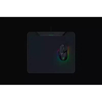 Razer HyperFlux V2 Gaming mouse pad Black - Thumbnail 3