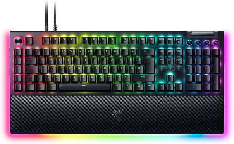 Razer BlackWidow V4 Pro Wired USB Mechanical QWERTY RGB LED Black - Image 1