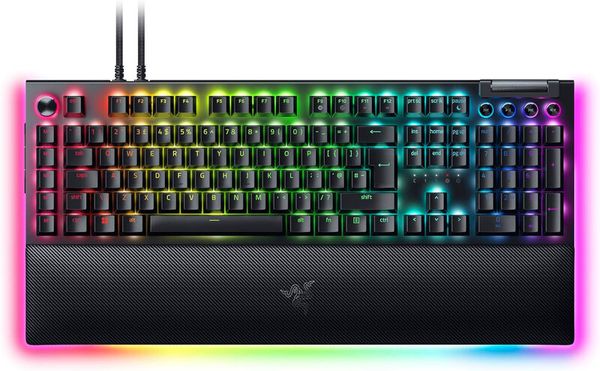 Razer BlackWidow V4 Pro Wired USB Mechanical QWERTY RGB LED Black