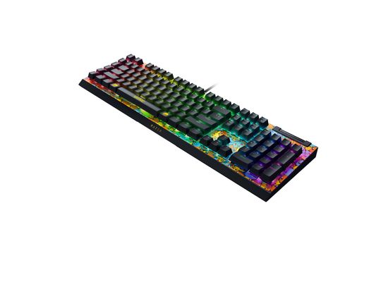 RAZER Blackwidow V4 X Mechanical Gaming Keyboard - Pokemon Edition, Black,Yellow