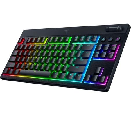 RAZER Blackwidow V4 TKL Wireless Mechanical Gaming Keyboard - Black, Black
