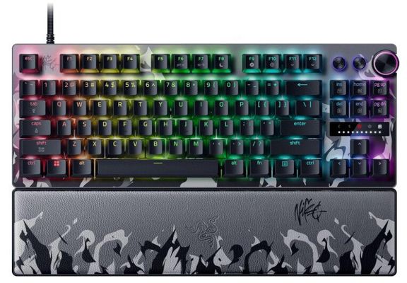 RAZER Huntsman V3 Pro TKL NiKoÊEditionÊGaming Keyboard - Grey, Silver/Grey - Thumbnail 2