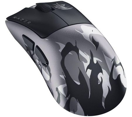 RAZER DeathAdder V4 Pro Wireless Optical Gaming Mouse - Niko Edition, Silver/Grey,Black