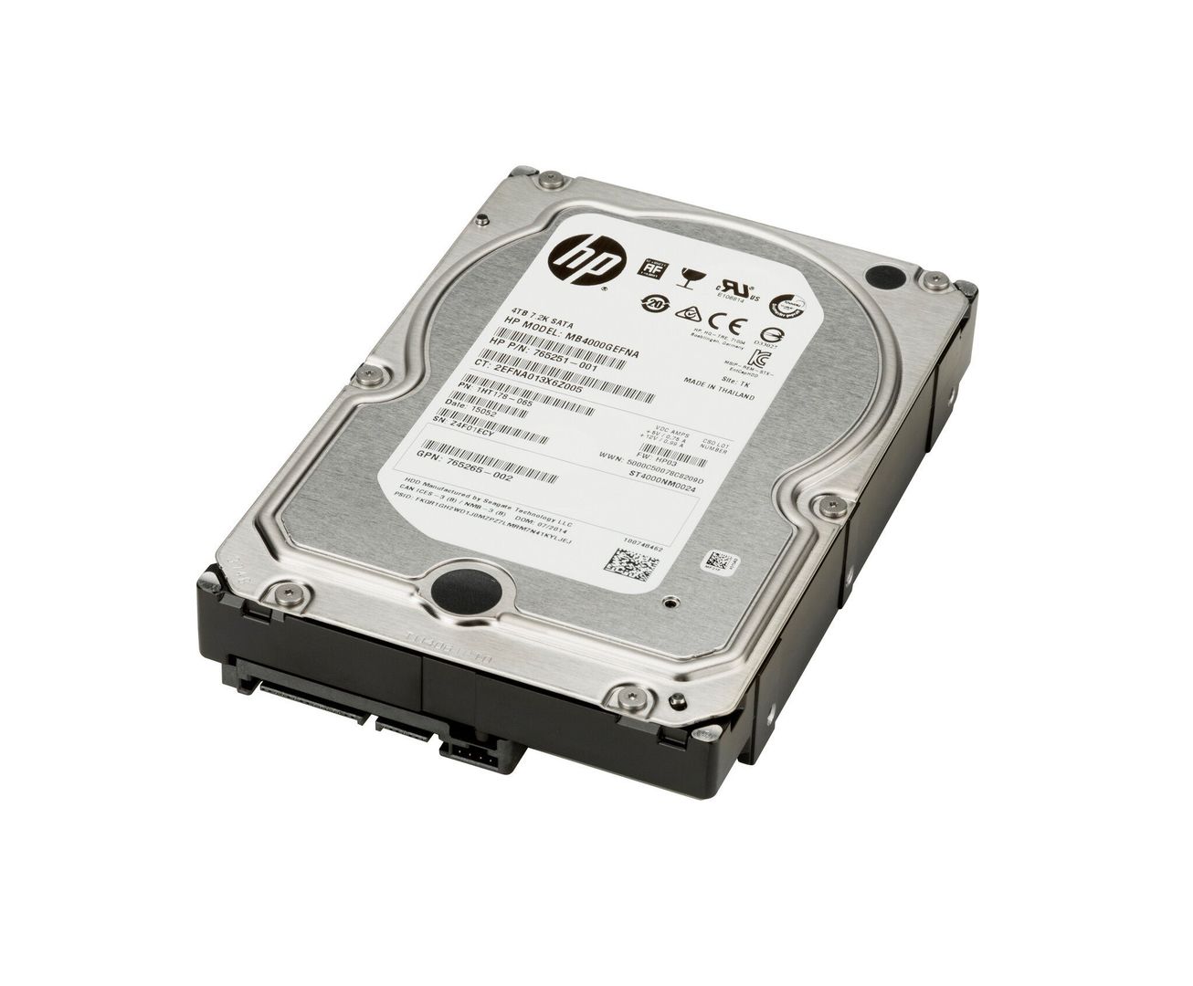 HP 4TB SATA 7200 Hard Drive - Image 1