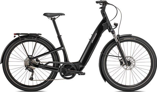 Specialized Turbo Como 3.0 Electric Hybrid Bike 2024 Cast Black/Silver - Thumbnail 2