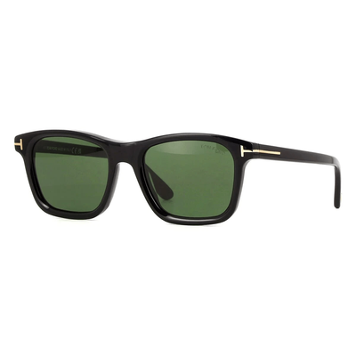 TOM FORD Mężczyzna TOM FORD FT1179 BARRON 01N Okulary przeciwsłoneczne Acetat Czarny Zielony Kwadratowy Normalna - Thumbnail 2