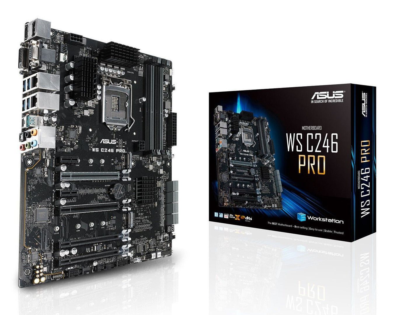 ASUS WS C246 PRO Intel C246 LGA 1151 (Socket H4) ATX - Image 1