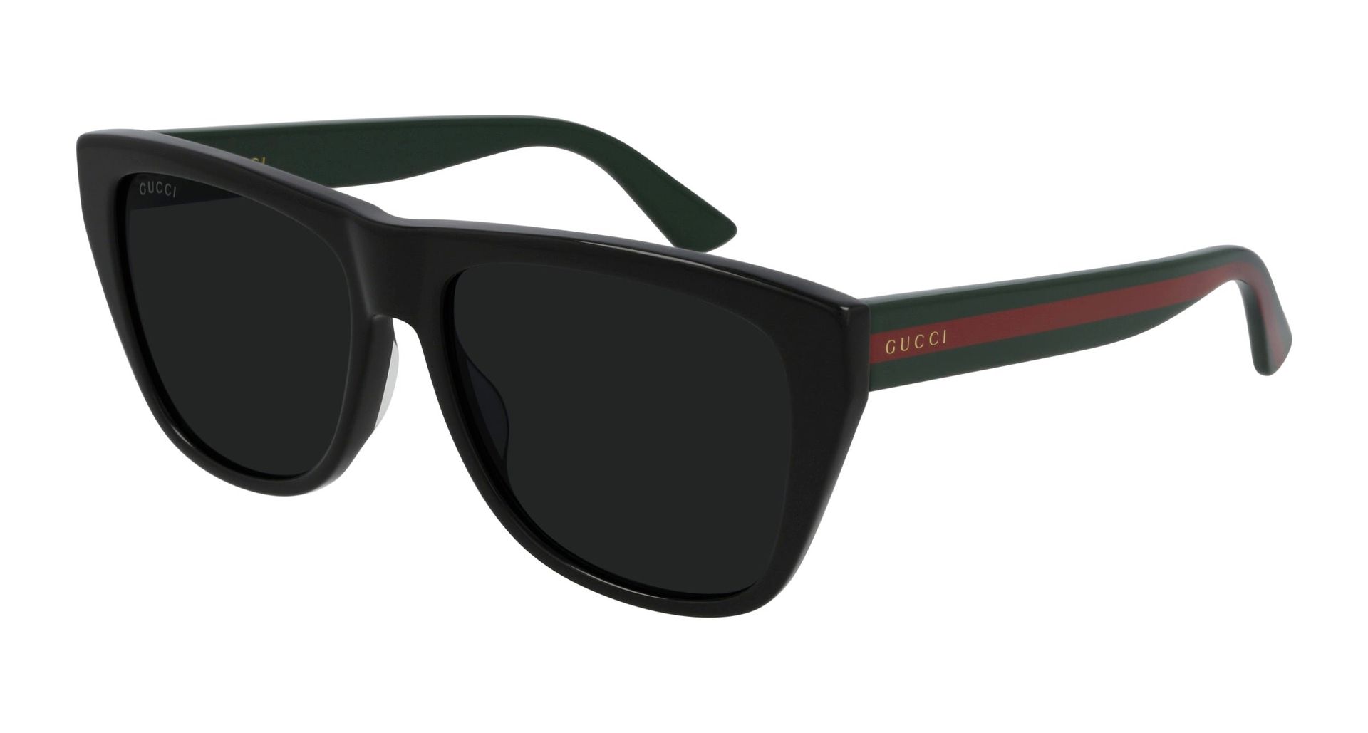 Gucci Mężczyzna Gucci GG0926S 001 Okulary przeciwsłoneczne Acetat Czarny Szary Kwadratowy Normalna - Image 1