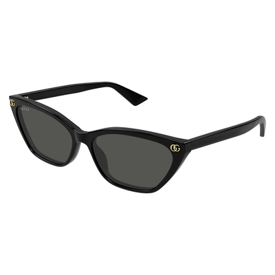 Gucci Kobieta Gucci GG1815S 001 Okulary przeciwsłoneczne Acetat Czarny Szary Cat Eye - Thumbnail 2