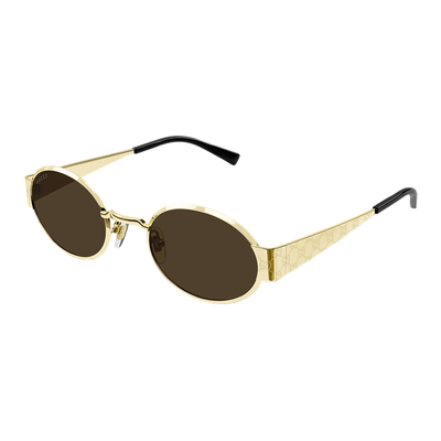 Gucci Man Gucci GG1854S 003 Sunglasses Metal Green Green Round - Thumbnail 2