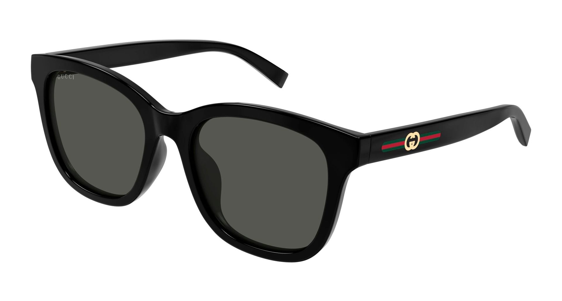 Gucci Kobieta Gucci GG1984SK 001 Okulary przeciwsłoneczne Wstrzyknięty Czarny Szary Okrągły - Image 1
