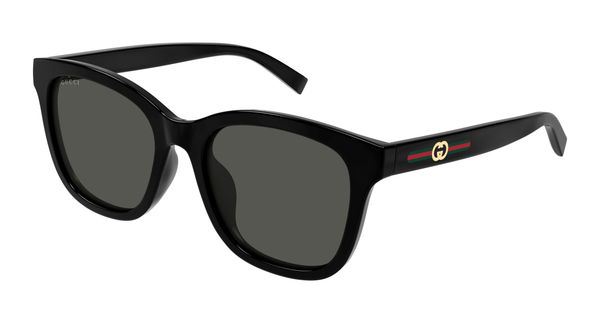 Gucci Kobieta Gucci GG1984SK 001 Okulary przeciwsłoneczne Wstrzyknięty Czarny Szary Okrągły