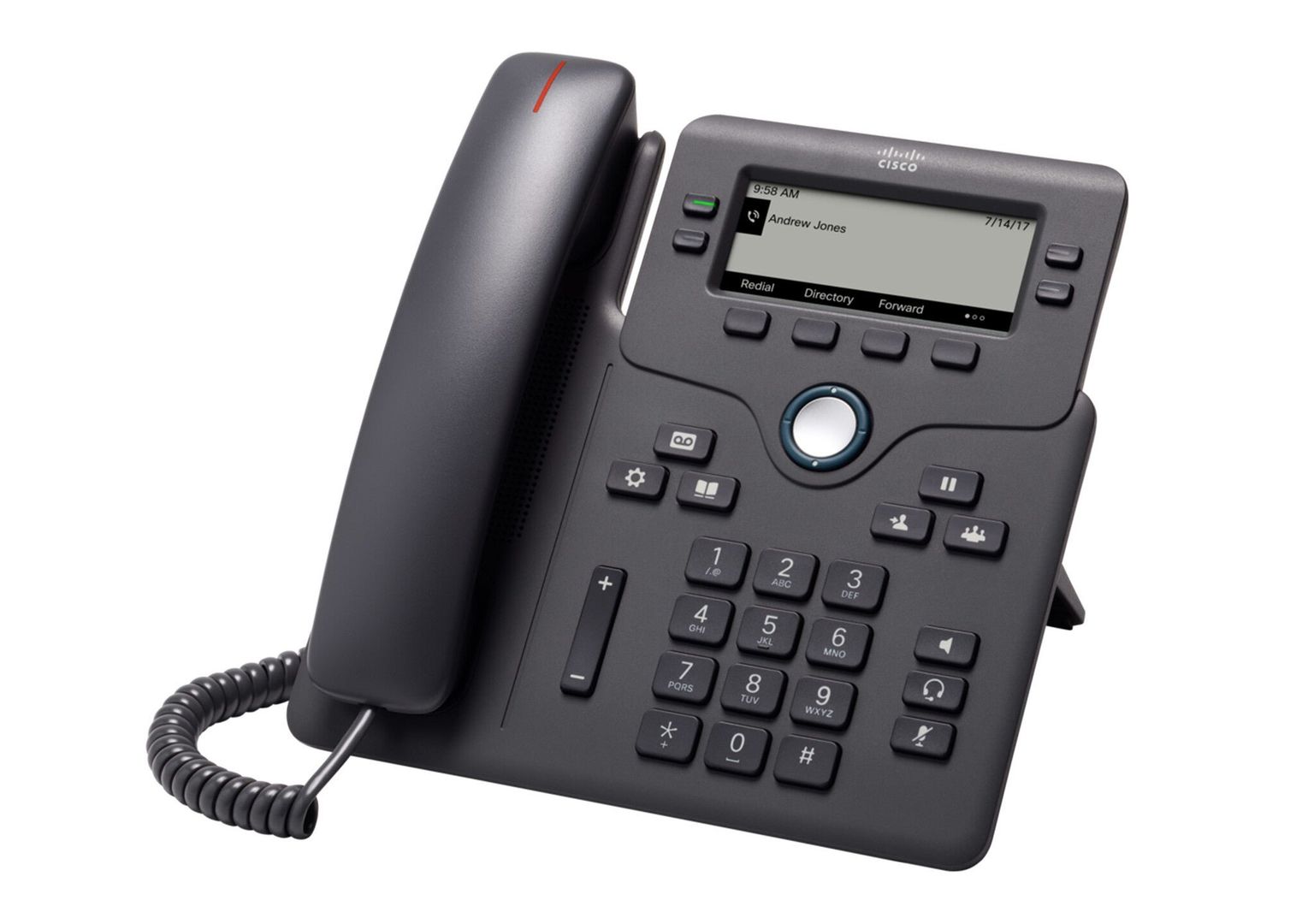 Cisco IP Phone 6841 with Multi-Platform Phone Firmware. 3.5-inch Greys - Image 1
