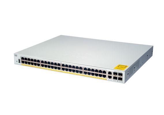 Cisco Catalyst 1000-48P-4G-L Network Switch. 48 Gigabit Ethernet (GbE)