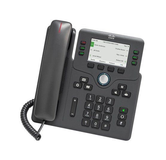 Cisco CP-6871-3PCC-K9= IP phone Black 6 lines - Image 1