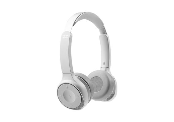 Cisco Headset 730. Wireless Dual On-Ear Bluetooth Headset with Case. U