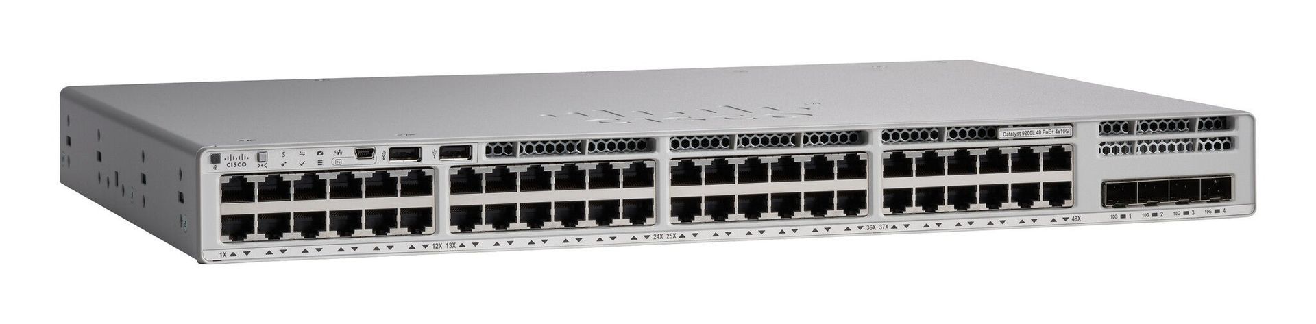 Cisco Catalyst 9200L Managed L3 Gigabit Ethernet (10/100/1000) Power over Ethernet (PoE) Grey - Image 1