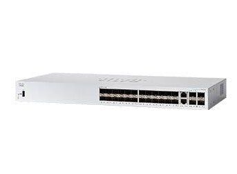 Cisco CBS350 Managed L3 1U Black. Grey