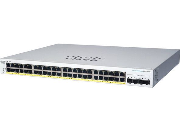 Cisco CBS220-24P-4X Managed L2 Gigabit Ethernet (10/100/1000) Power ov