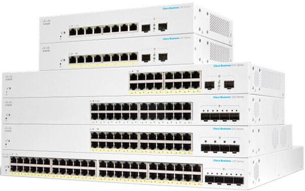 Cisco CBS220-48P-4X-EU network switch Managed L2 Gigabit Ethernet (10/