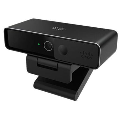 Cisco Desk Camera 4K in Carbon Black with up to 4K Ultra HD Video. Dua