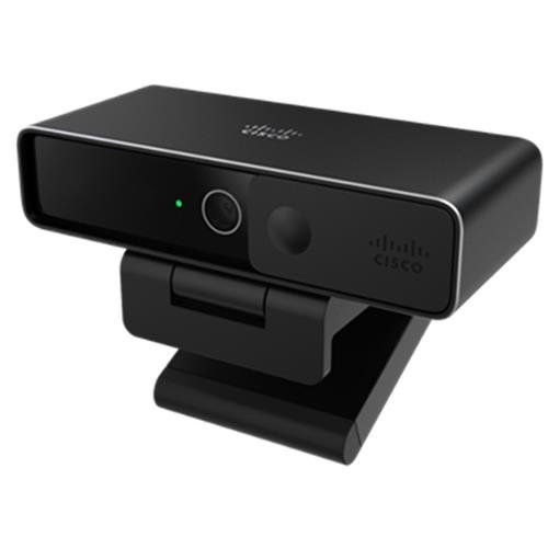 Cisco Desk Camera 4K in Carbon Black with up to 4K Ultra HD Video. Dua - Image 1