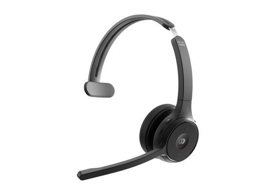 Cisco Headset 721. Wireless Single On-Ear Bluetooth Headphones. Webex