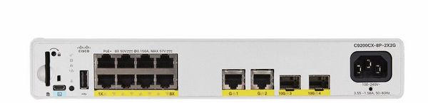Cisco Catalyst C9200CX-8P-2X2G-A network switch Managed L2/L3 Gigabit