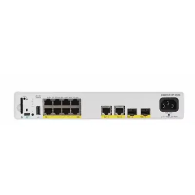 Cisco Catalyst C9200CX-8P-2X2G-A network switch Managed L2/L3 Gigabit - Thumbnail 3