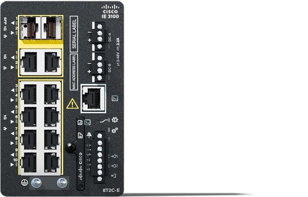 Cisco Catalyst IE-3100-8T2C-E network switch Managed L2 Gigabit Ethern
