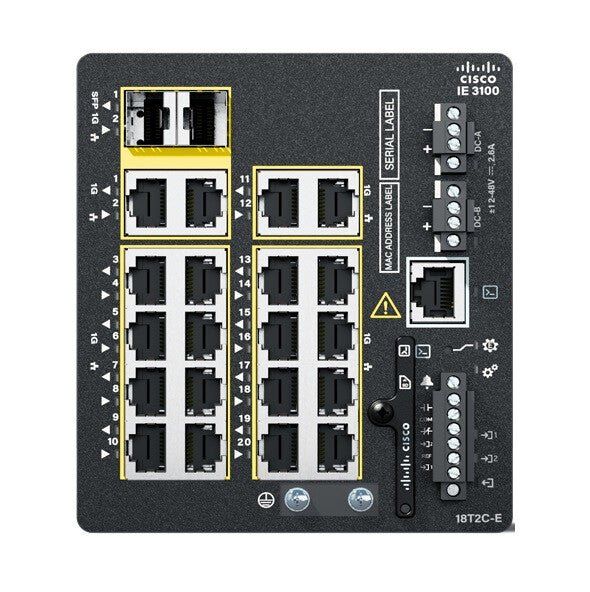 Cisco Catalyst IE3100 Managed L2/L3 Gigabit Ethernet (10/100/1000) Bla - Image 1