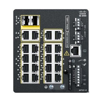 Cisco Catalyst IE3100 Managed L2/L3 Gigabit Ethernet (10/100/1000) Bla