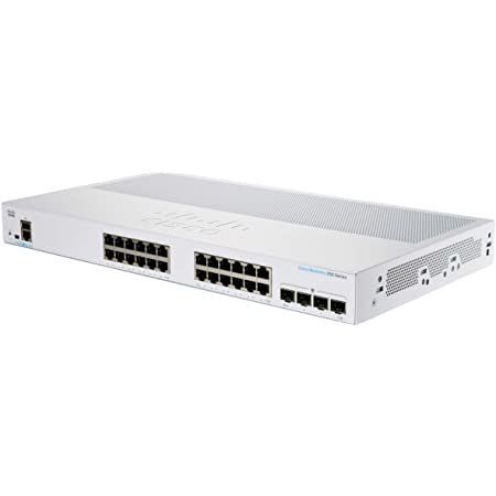 Cisco CBS250-24T-4GEU-RF network switch Managed L3 Gigabit Ethernet (10/100/1000) 1U Grey - Image 1