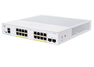 Cisco CBS350-16FP-2G Managed L2/L3 Gigabit Ethernet (10/100/1000) Silver