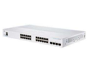 Cisco CBS350-24T-4X Managed L2/L3 Gigabit Ethernet (10/100/1000) Silve