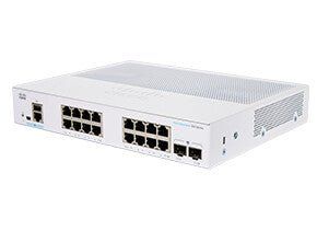 Cisco CBS350-16T-2G Managed L2/L3 Gigabit Ethernet (10/100/1000) Silve - Image 1