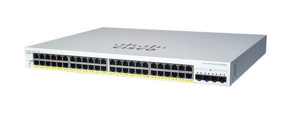 Cisco CBS220-48FP-4X Managed L2 Gigabit Ethernet (10/100/1000) Power o