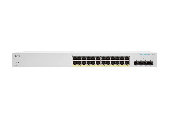 Cisco CBS220-24FP-4X Managed L2 Gigabit Ethernet (10/100/1000) Power o