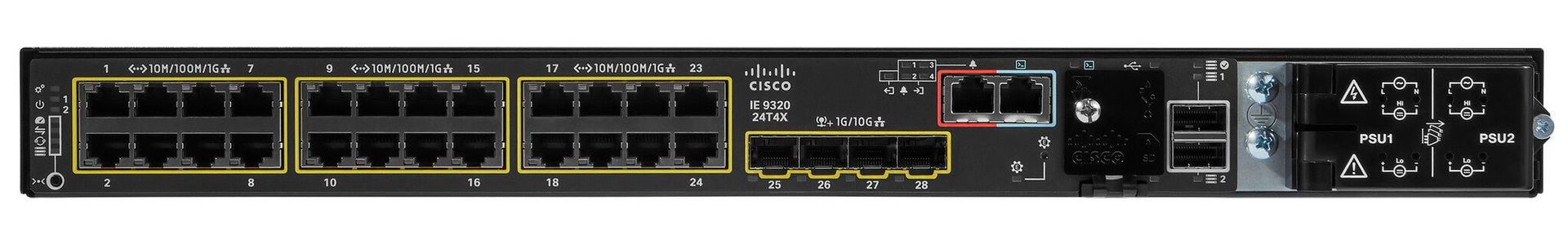 Cisco IE-9320-24T4X-E network switch Managed L2/L3 Black - Image 1
