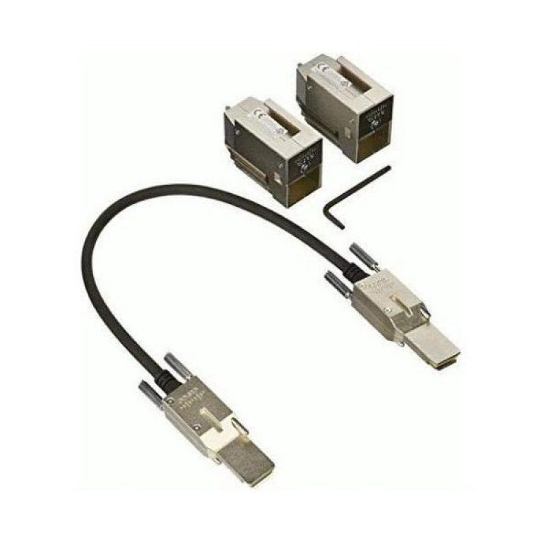 Cisco C9300L-STACK-KIT2= InfiniBand/fibre optic cable 0.5 m Black. Gre - Image 1