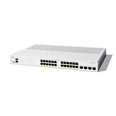 Cisco Catalyst 1300-24P-4G Managed Switch. 24 Port GE. PoE. 4x1GE SFP. - Thumbnail 3
