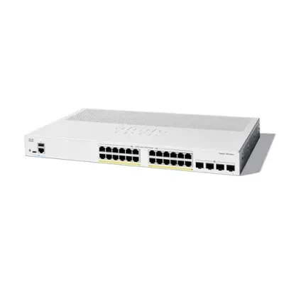 Cisco Catalyst 1300-24P-4X Managed Switch. 24 Port GE. PoE. 4x10GE SFP - Thumbnail 2